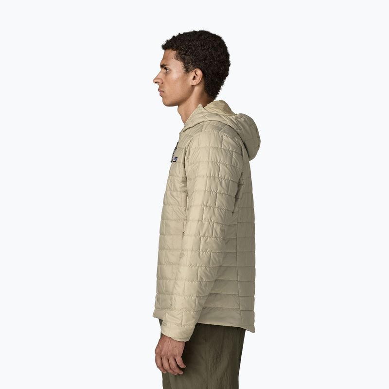 Geacă izolată pentru bărbați Patagonia Nano Puff Hoody weathered stone 3