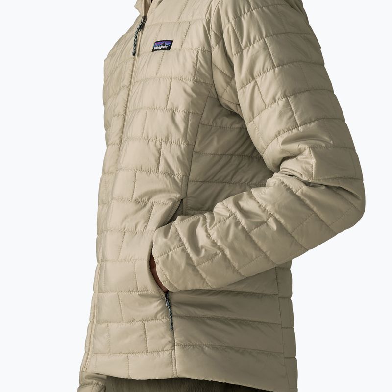 Geacă izolată pentru bărbați Patagonia Nano Puff Hoody weathered stone 6