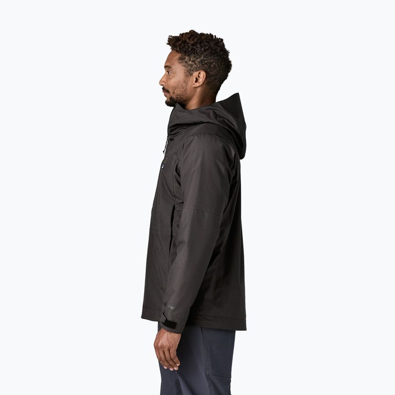 Geacă de ploaie pentru bărbați Patagonia Insulated Boulder Fork Rain black 3