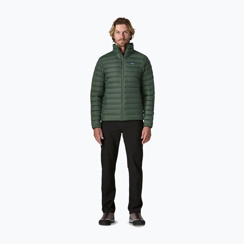 Geacă cu puf pentru bărbați Patagonia Down Sweater treeline green 2