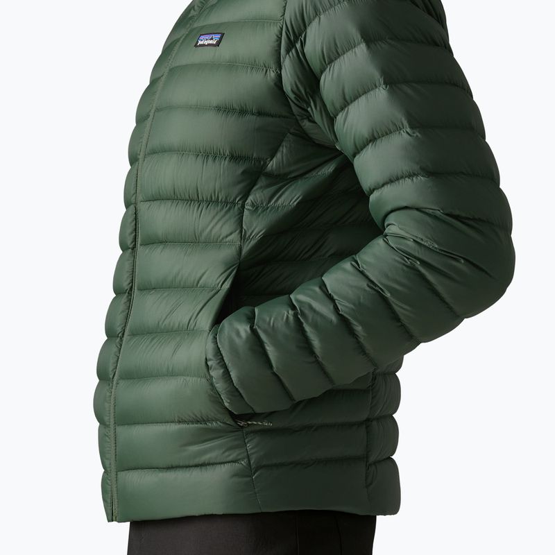 Geacă cu puf pentru bărbați Patagonia Down Sweater treeline green 6