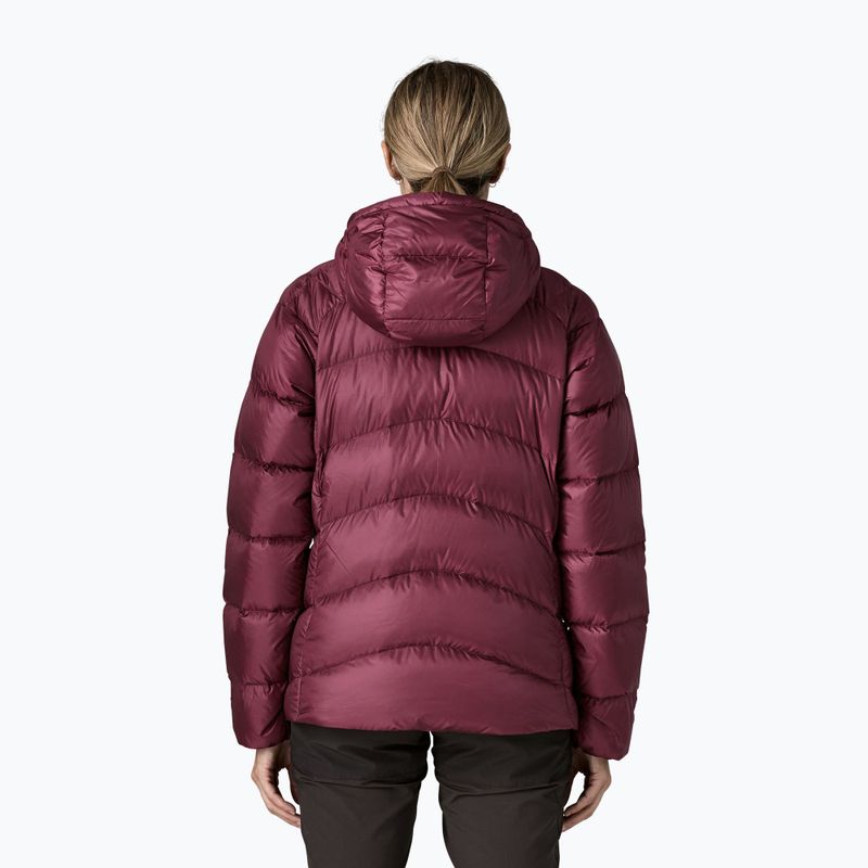 Geacă cu puf pentru femei Patagonia Durable Down Hoody berry fig 2