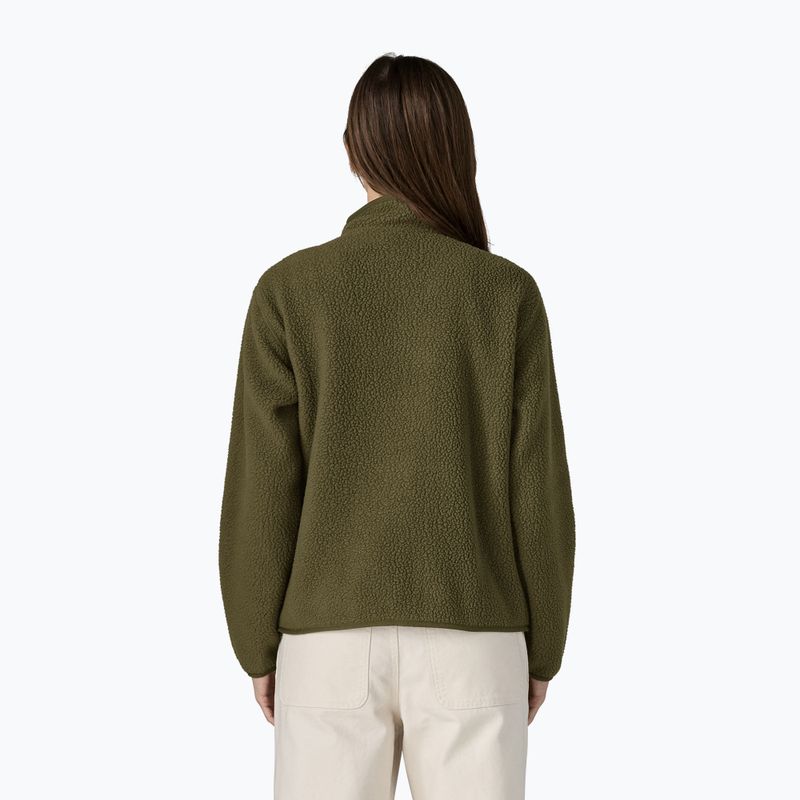 Bluză fleece pentru femei Patagonia Retro Pile basin green 2