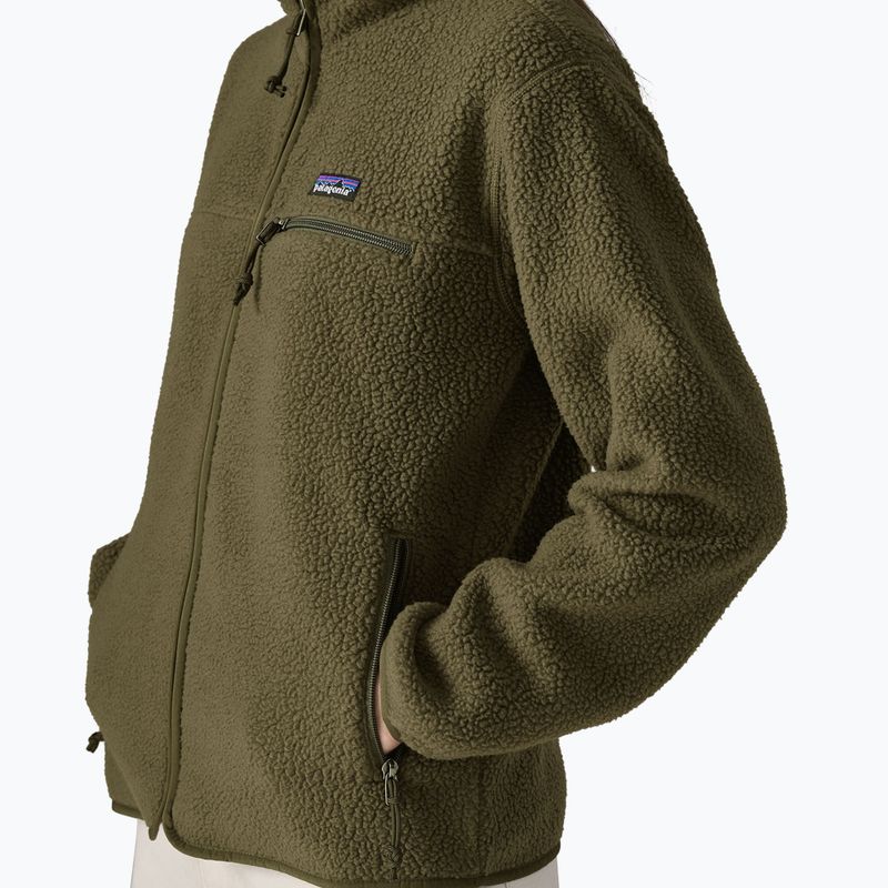 Bluză fleece pentru femei Patagonia Retro Pile basin green 4