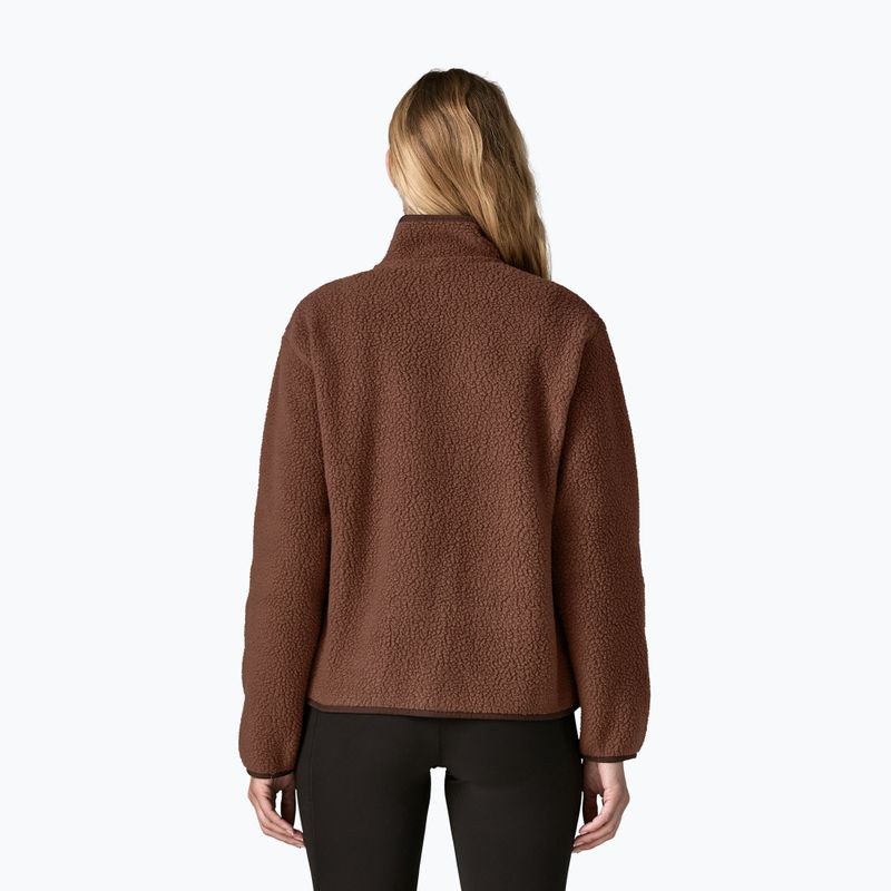 Bluză fleece pentru femei Patagonia Retro Pile Marsupial berm brown 2