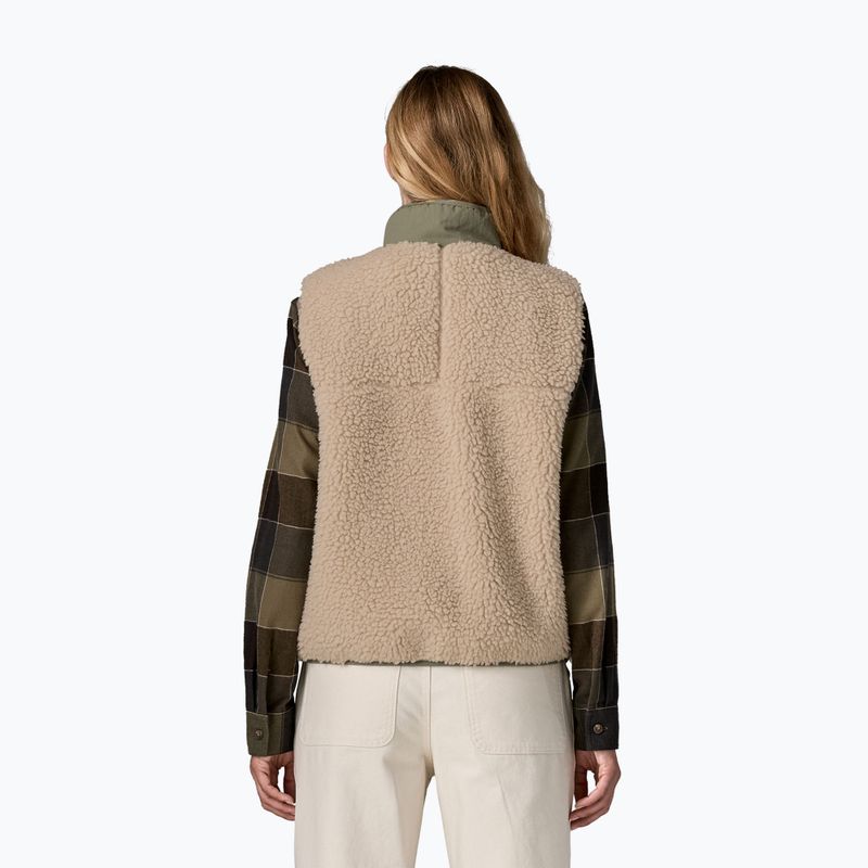 Vestă pentru femei Patagonia Classic Retro-X dark natural w/river rock green 2