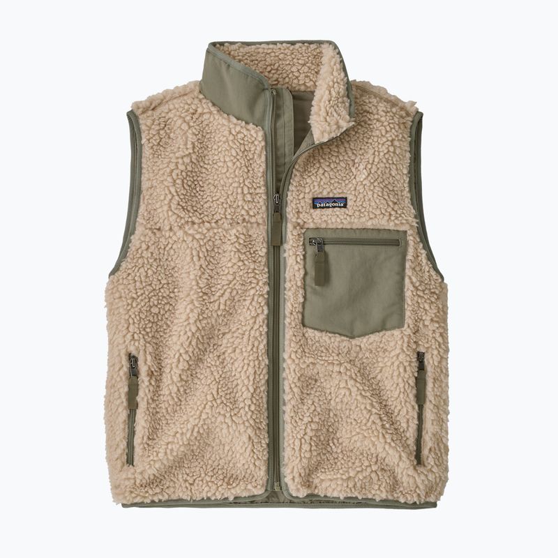 Vestă pentru femei Patagonia Classic Retro-X dark natural w/river rock green 5
