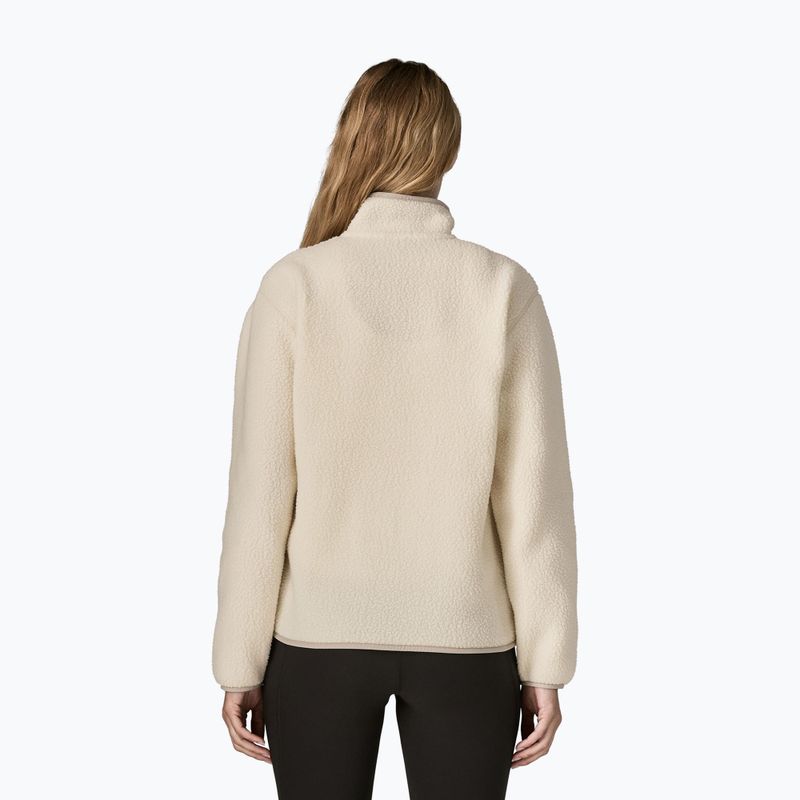 Bluză fleece pentru femei Patagonia Retro Pile Marsupial natural 2