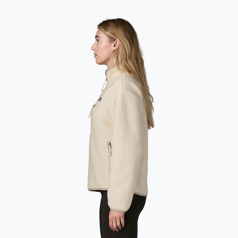 Bluză fleece pentru femei Patagonia Retro Pile Marsupial natural 3