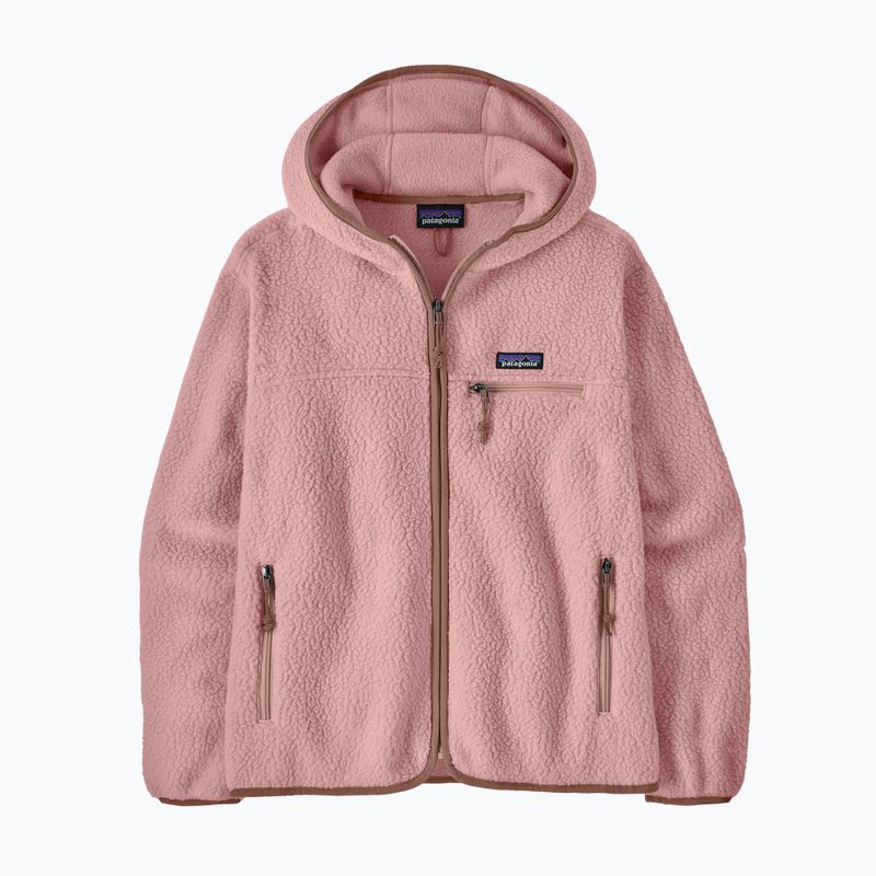 Bluză fleece pentru femei Patagonia Retro Pile Hoody fuzzy mauve 2