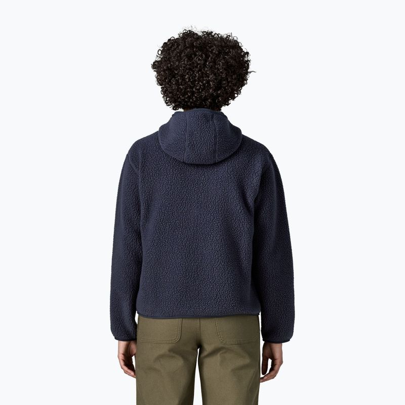 Bluză fleece pentru femei Patagonia Retro Pile Hoody sunken blue 2