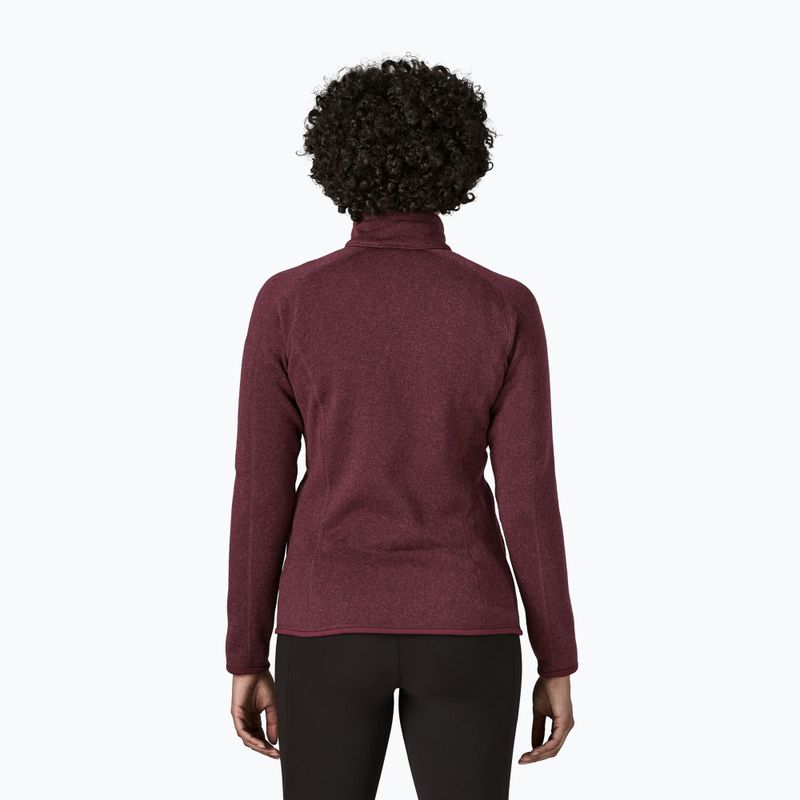 Bluză de trekking pentru femei Patagonia Better Sweater berry fig 2