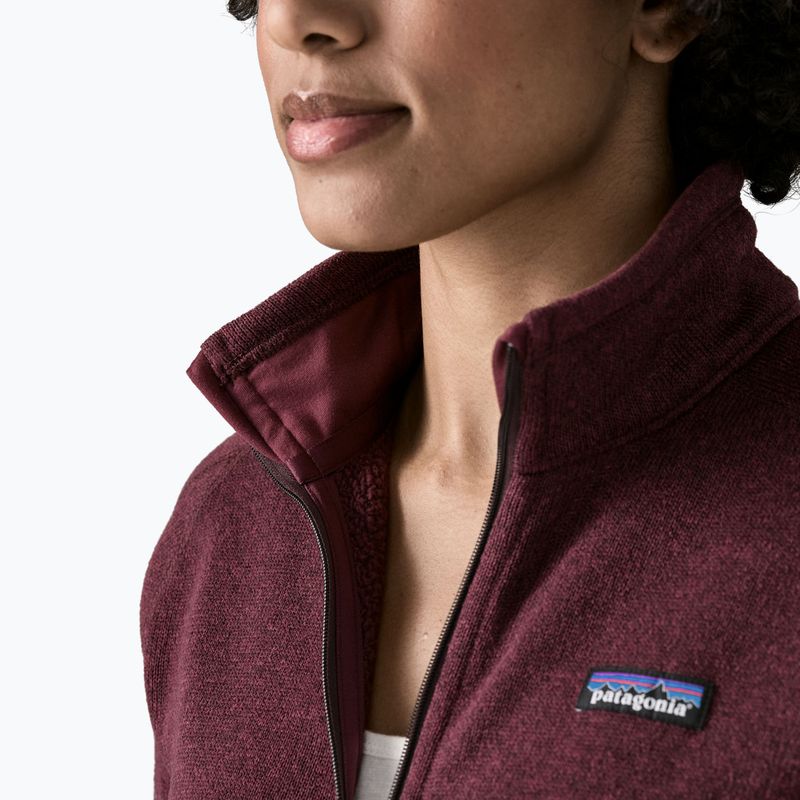 Bluză de trekking pentru femei Patagonia Better Sweater berry fig 7