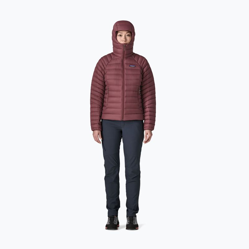 Geacă cu puf pentru femei Patagonia Down Sweater Hoody dark ruby 2