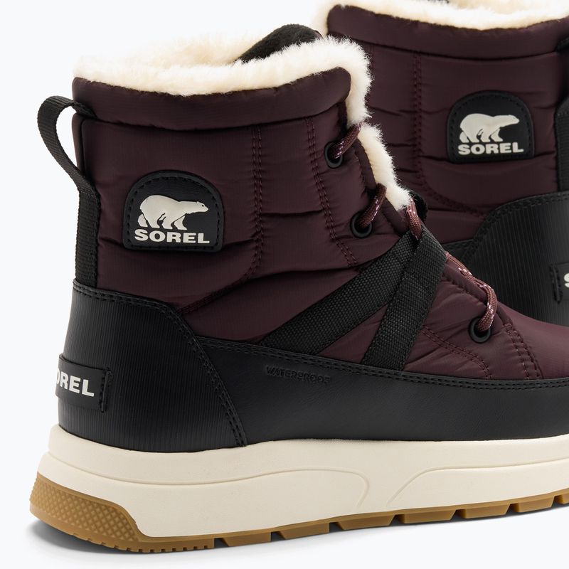 Ghete pentru femei Sorel Whitney III Mid Wp red lodge/black 8