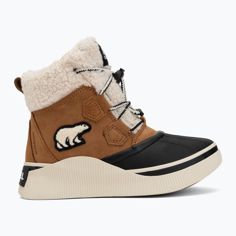 Ghete pentru copii Sorel Out N About IV Chillz Waterproof taffy leather 2