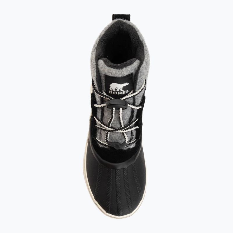 Ghete pentru copii Sorel Out N About IV Chillz Waterproof black/chalk 5