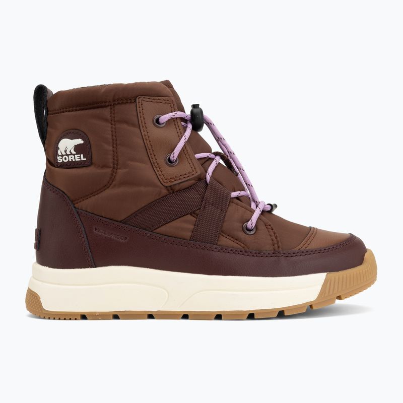 Ghete pentru copii Sorel Whitney III Mid Wp dark auburn/red 2