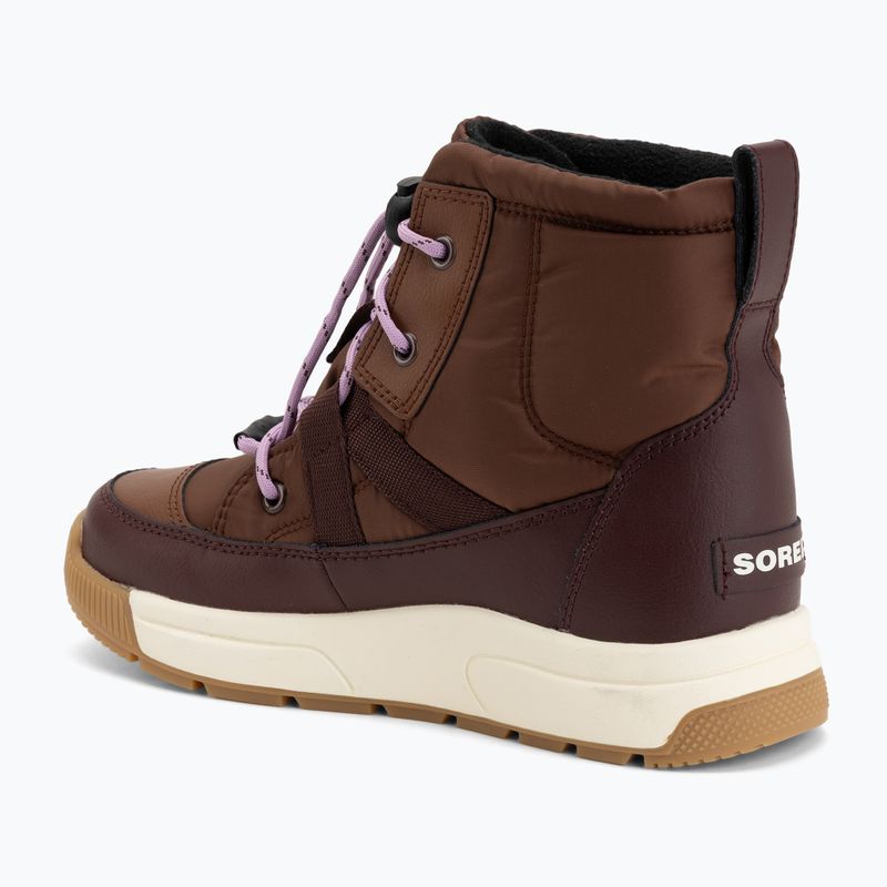 Ghete pentru copii Sorel Whitney III Mid Wp dark auburn/red 3