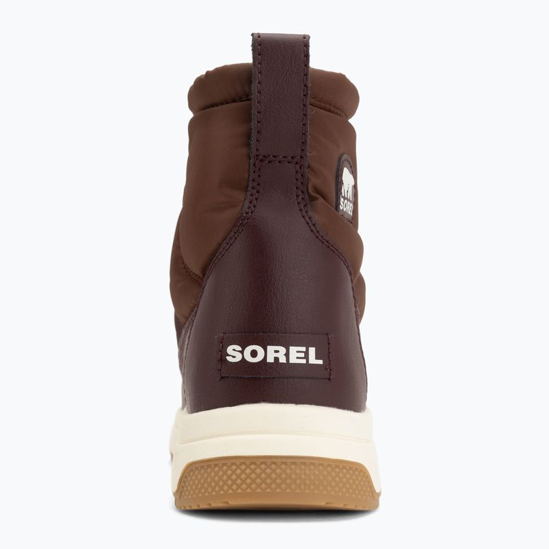 Ghete pentru copii Sorel Whitney III Mid Wp dark auburn/red 6