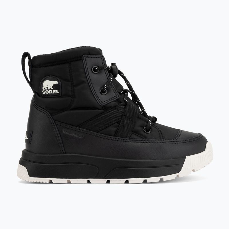 Ghete pentru copii Sorel Whitney III Mid Wp black/black 2