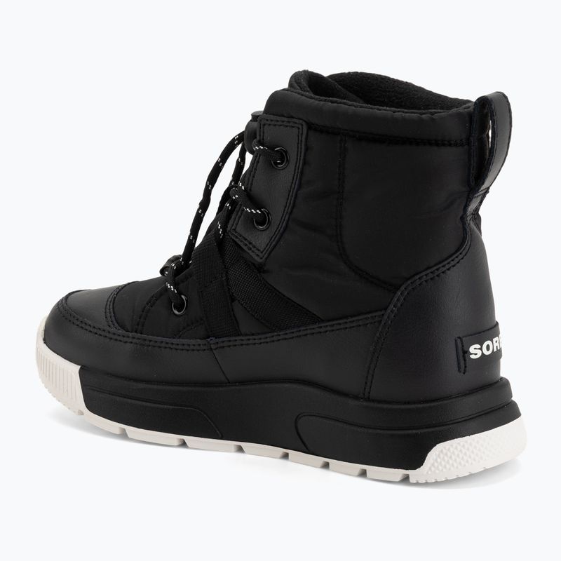 Ghete pentru copii Sorel Whitney III Mid Wp black/black 3