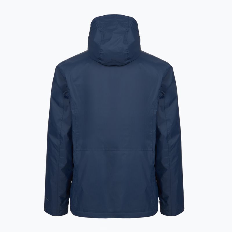 Jachetă 3 în 1 pentru bărbați Columbia Pulaski III Interchange collegiate navy 10