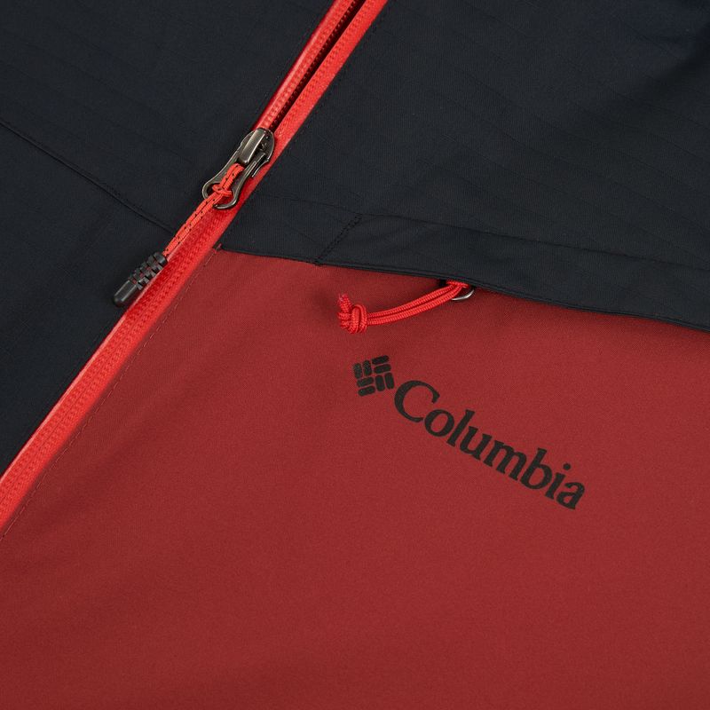 Geacă de schi pentru bărbați Columbia Iceberg Point II red oxide/black 3