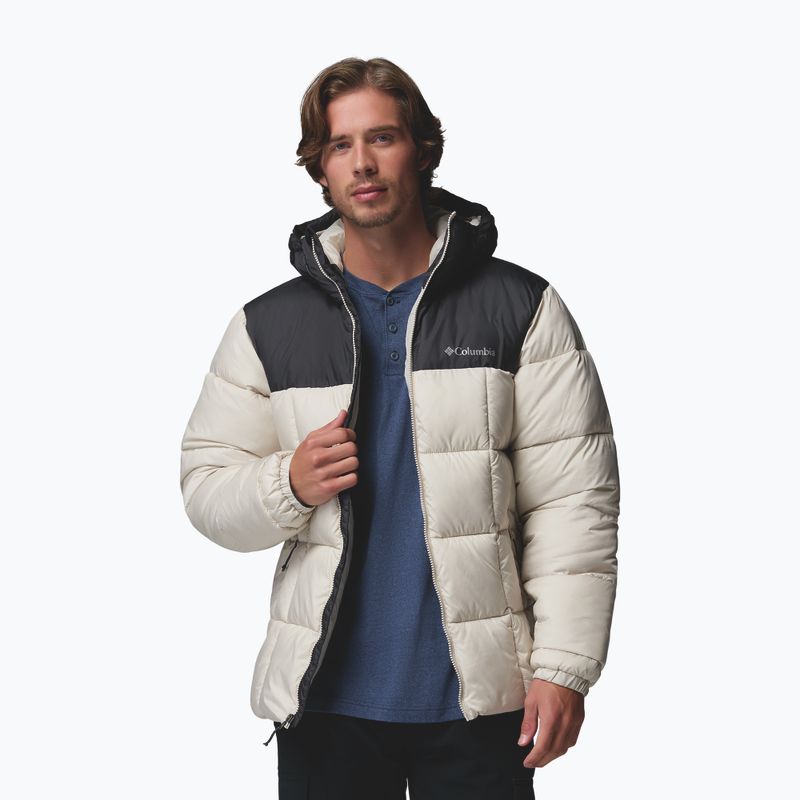 Geacă izolată pentru bărbați Columbia Puffect IV Hooded dark stone/shark 5