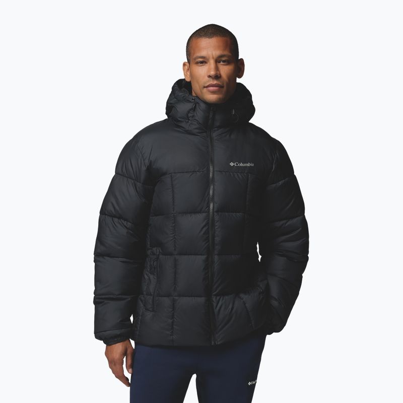 Geacă izolată pentru bărbați Columbia Puffect IV Hooded black