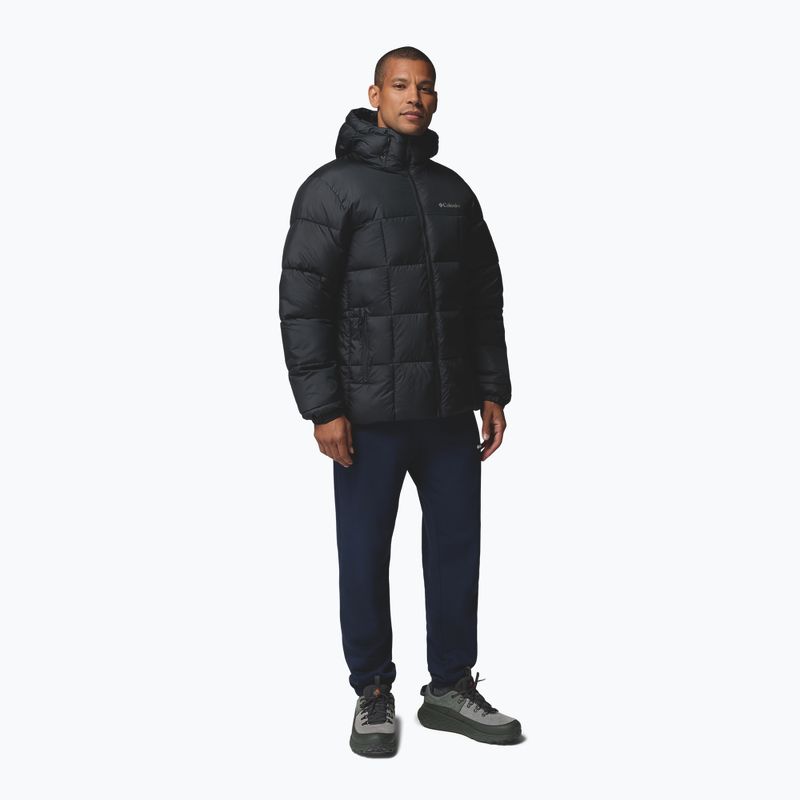 Geacă izolată pentru bărbați Columbia Puffect IV Hooded black 2