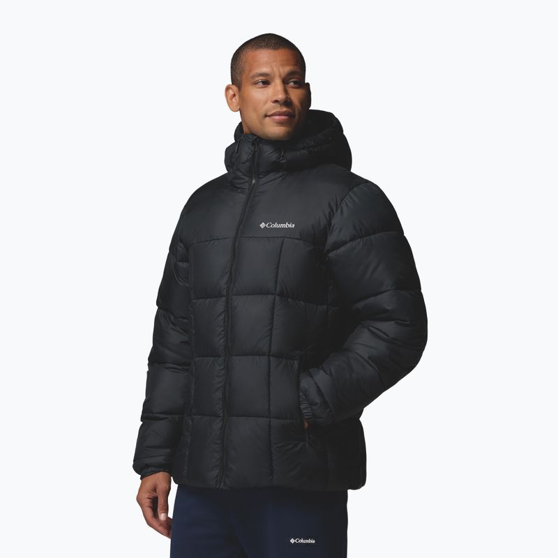 Geacă izolată pentru bărbați Columbia Puffect IV Hooded black 4