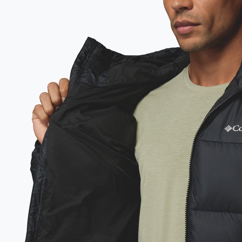 Geacă izolată pentru bărbați Columbia Puffect IV Hooded black 8