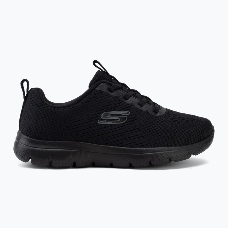 Încălțăminte pentru femei SKECHERS Summits Fresh Vision black 2
