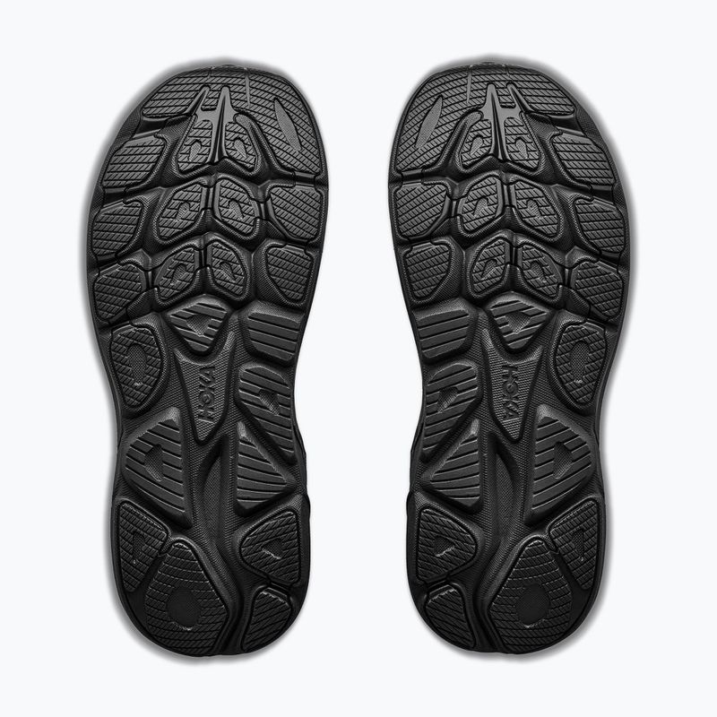 Bluză pentru femei de alergare HOKA Clifton 11 Wide black/black 7