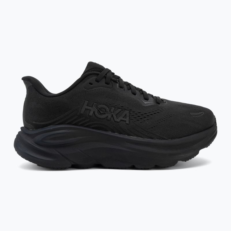 Bluză pentru femei de alergare HOKA Clifton 11 Wide black/black 2