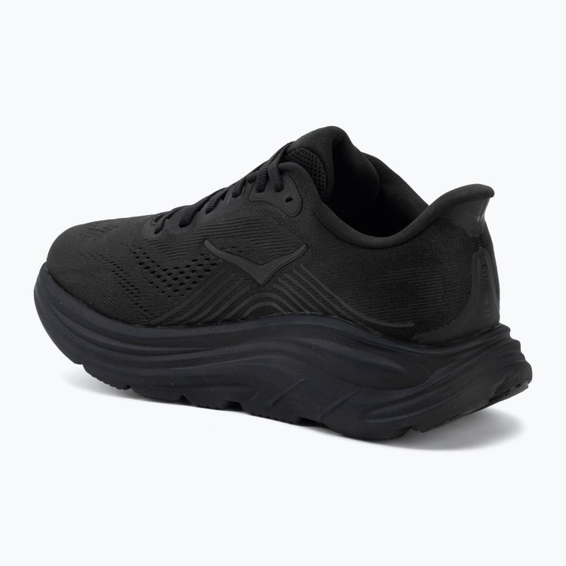 Bluză pentru femei de alergare HOKA Clifton 11 Wide black/black 3