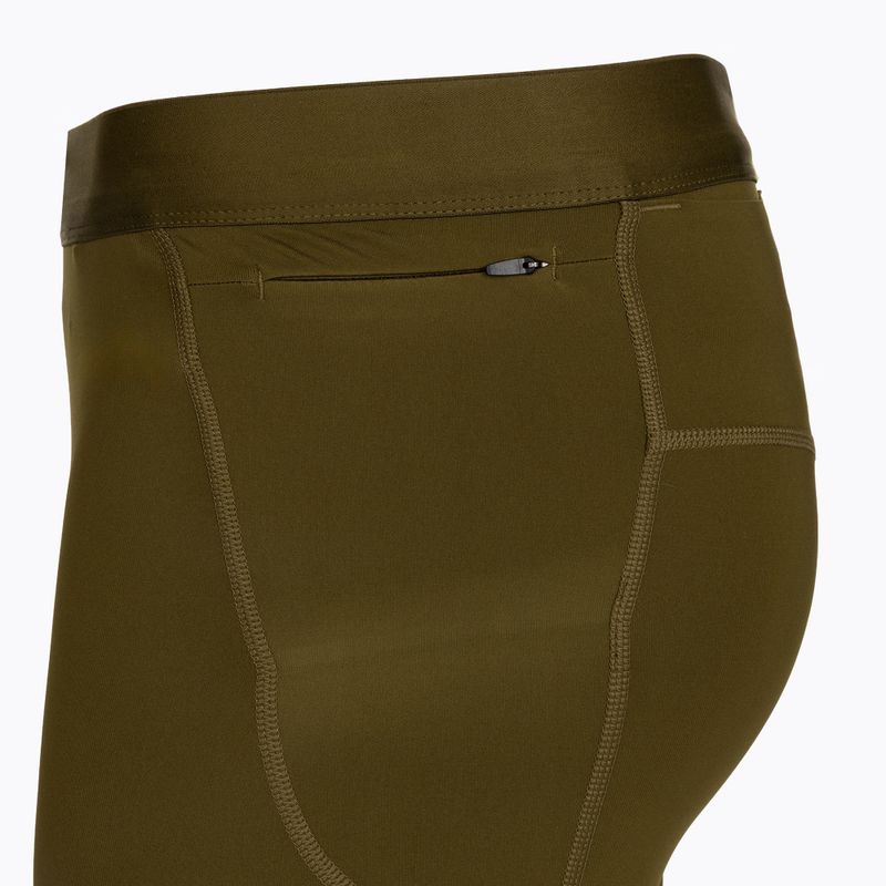 Pantaloni scurți de alergare pentru bărbați HOKA Novafly Half Tight sepia 5