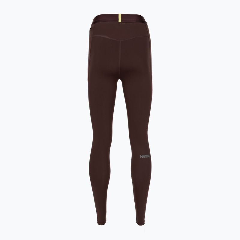 Colanți de alergare pentru femei HOKA Novafly Run Tight 25" deep mauve 2