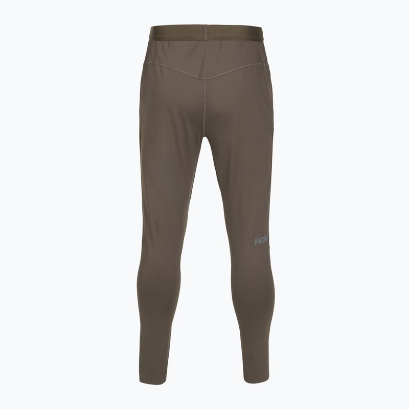 Pantaloni de alergare pentru bărbați HOKA Novafly Run Pant cliff grey 2