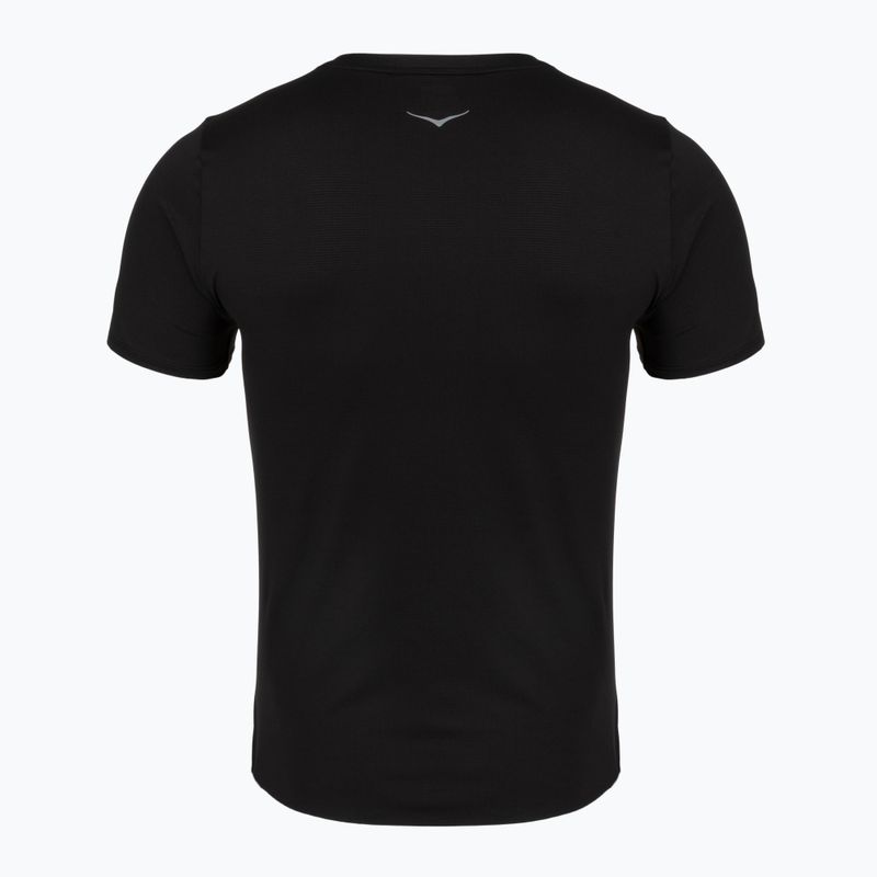 Tricou de alergare pentru bărbați HOKA EveryRun Short Sleeve black 2