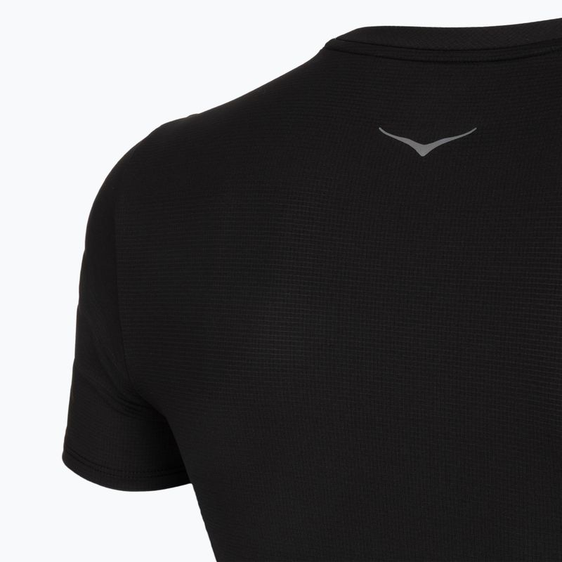 Tricou de alergare pentru bărbați HOKA EveryRun Short Sleeve black 4