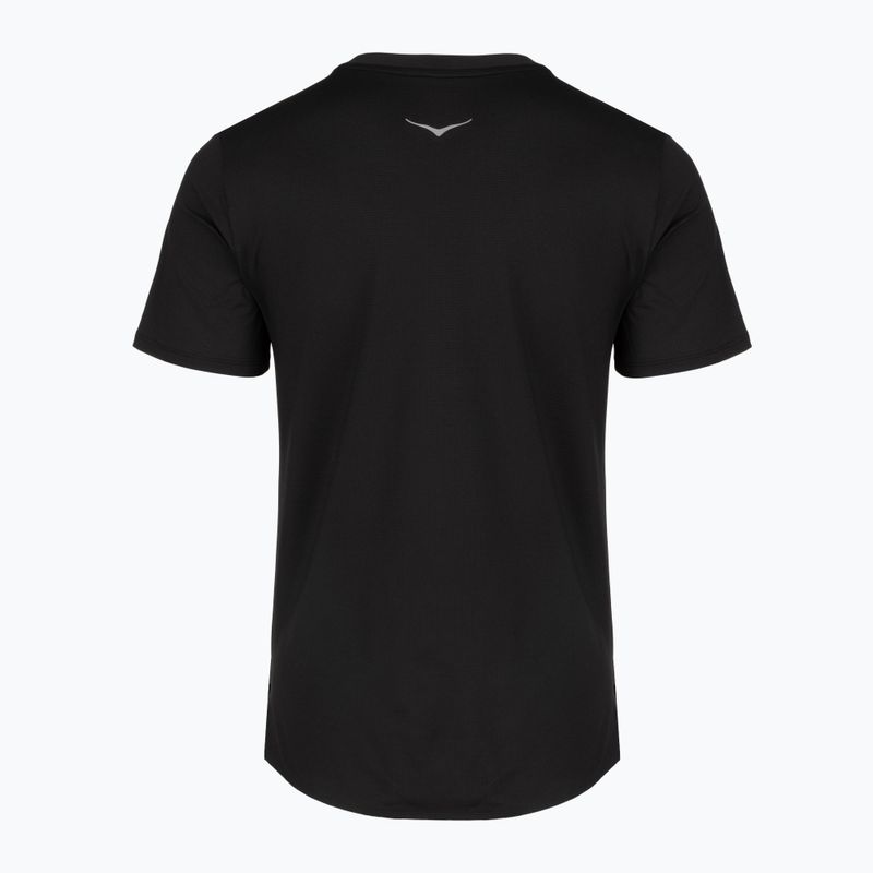 Tricou de alergare pentru femei HOKA EveryRun Short Sleeve black 2