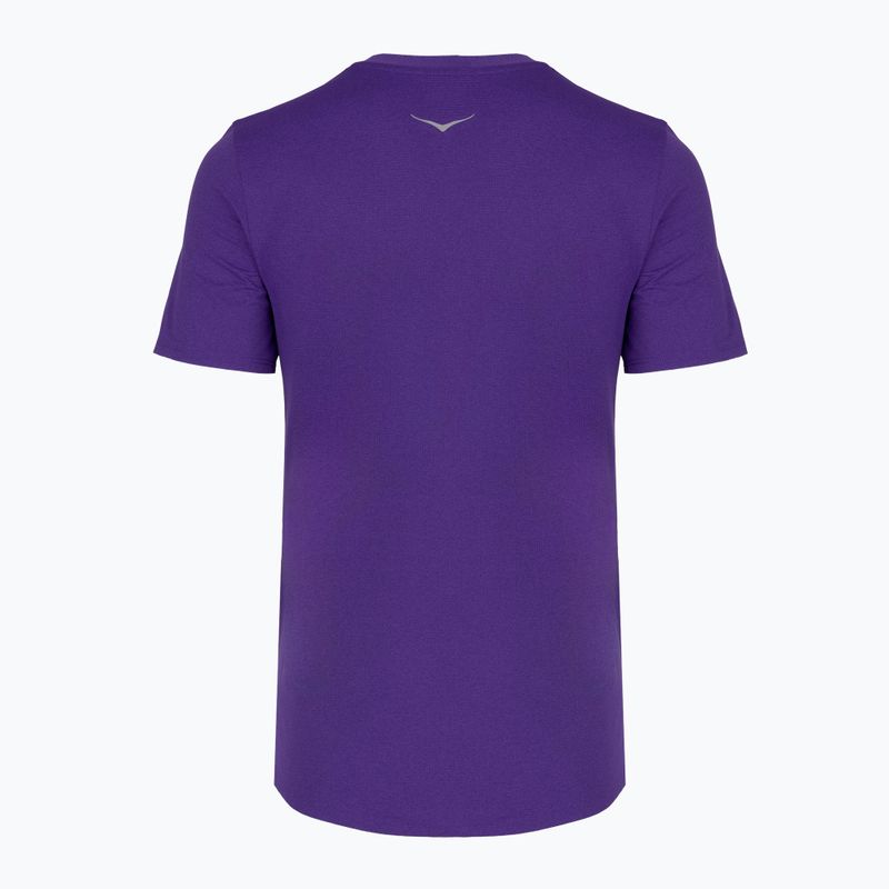 Tricou de alergare pentru femei HOKA EveryRun Short Sleeve cosmic purple 2