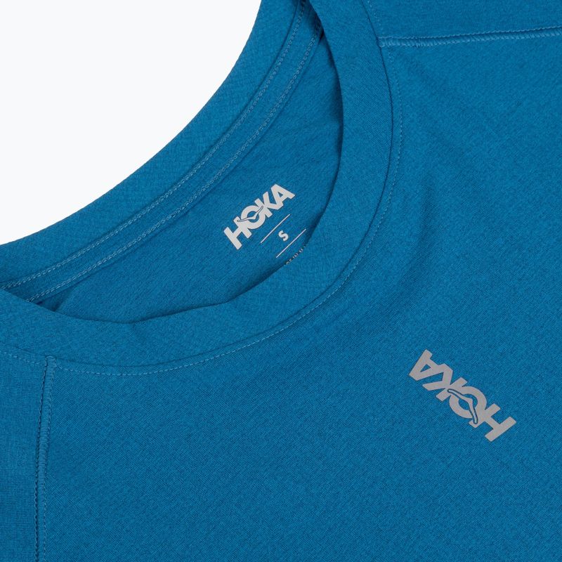 Tricou de alergare pentru femei HOKA EveryRun Short Sleeve night glow blue 3