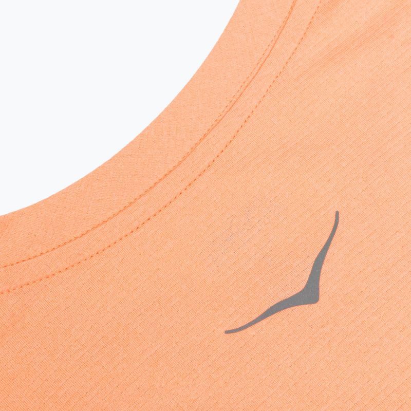 Tricou de alergare pentru femei HOKA EveryRun Short Sleeve sunstone 4