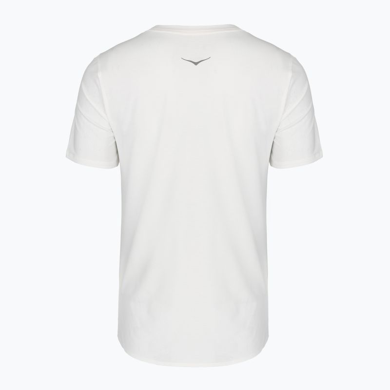 Tricou de alergare pentru femei HOKA EveryRun Short Sleeve white 2