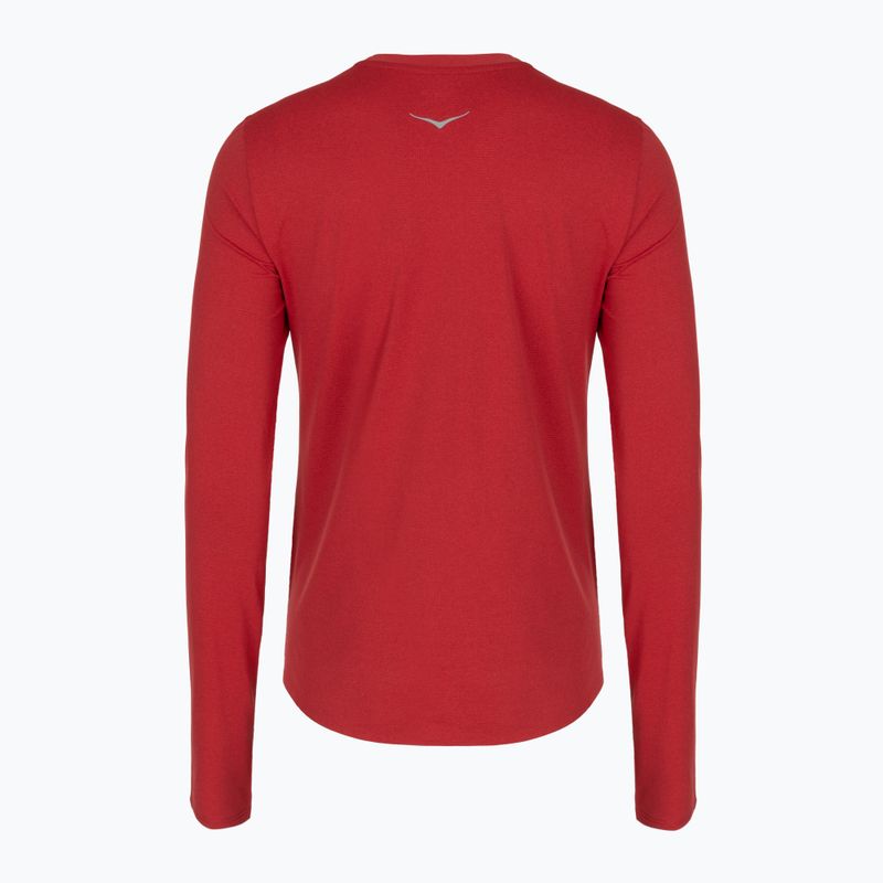 Longsleeve de alergare pentru femei HOKA EveryRun Long Sleeve red agate 2