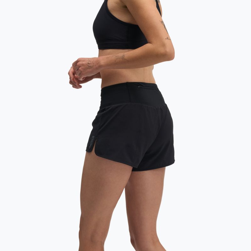 Pantaloni scurți de alergare pentru femei HOKA Glide Short 3.5" Brief black 3