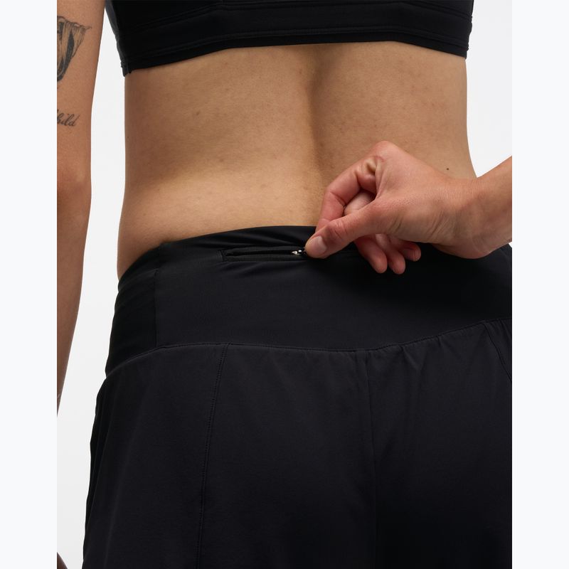 Pantaloni scurți de alergare pentru femei HOKA Glide Short 3.5" Brief black 6
